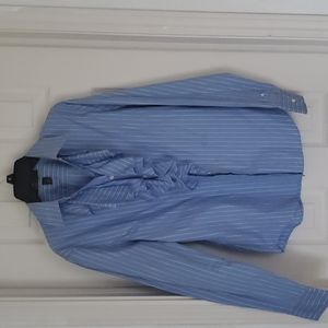 Blouse Shirt Ralph Lauren blue with white stripes